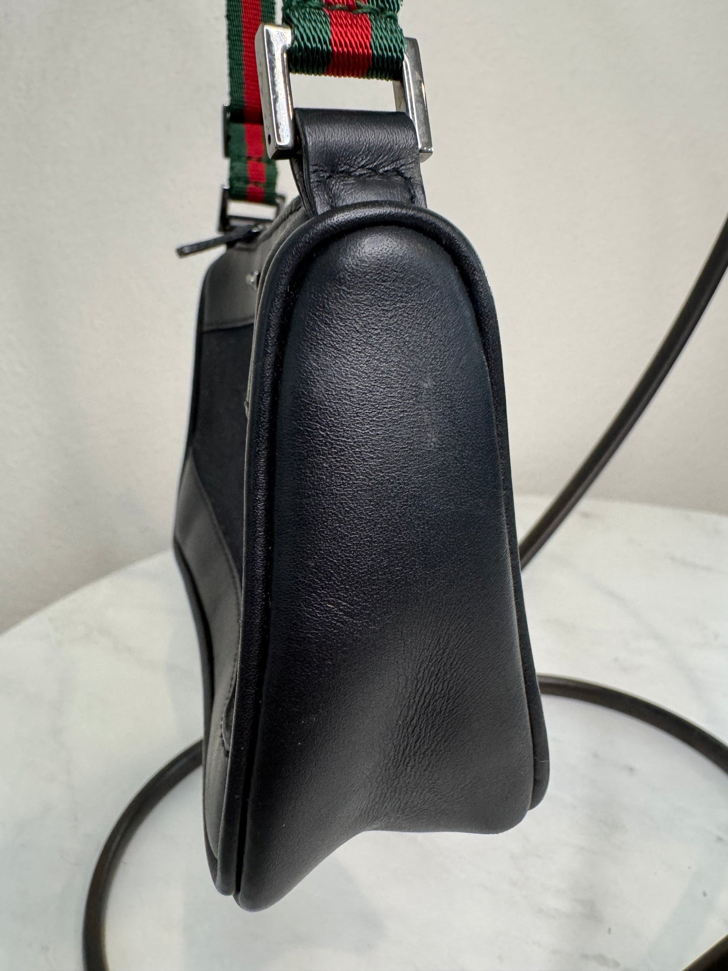 Gucci Sherry Line Denim Pochette