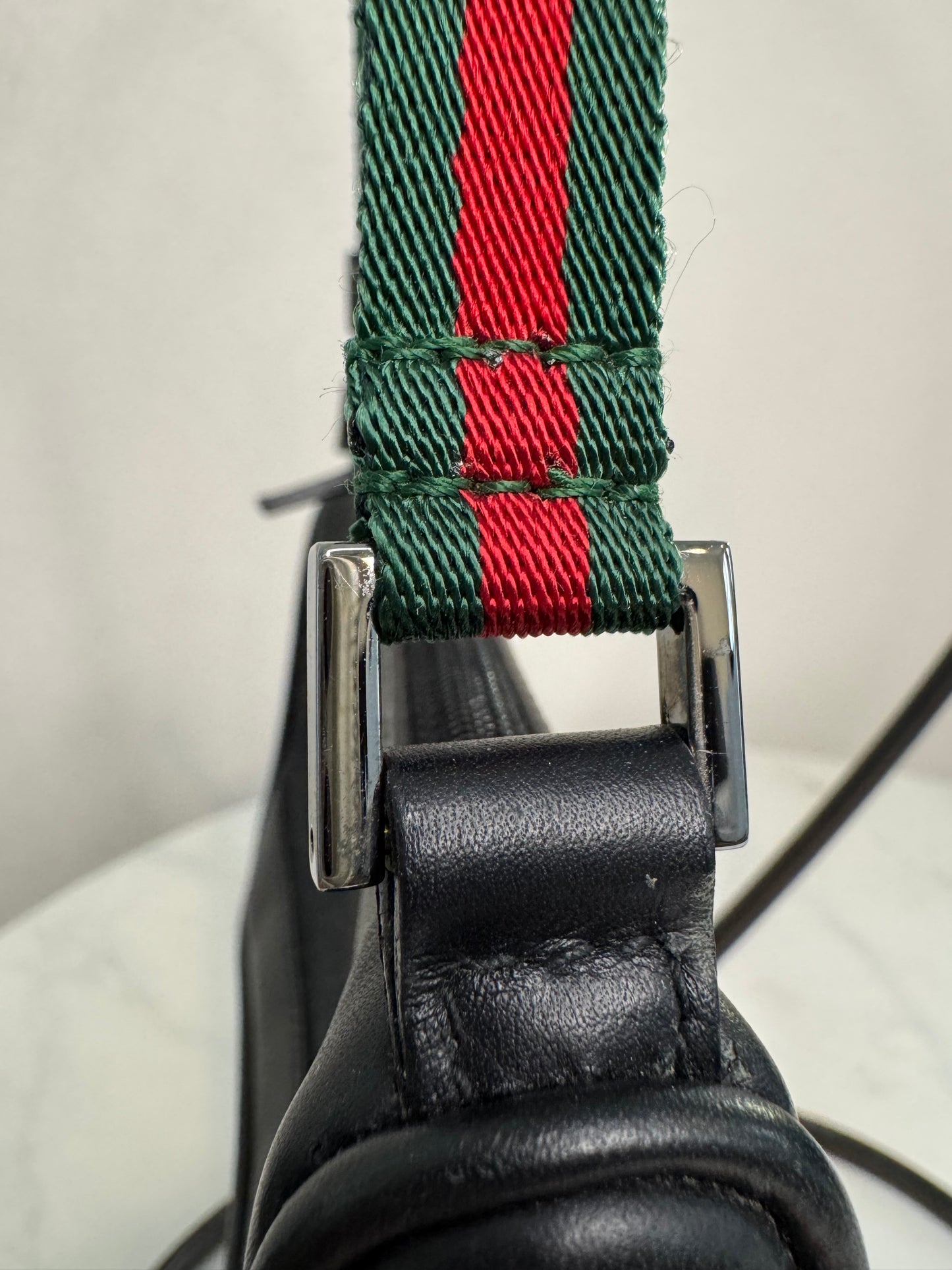 Gucci Sherry Line Denim Pochette