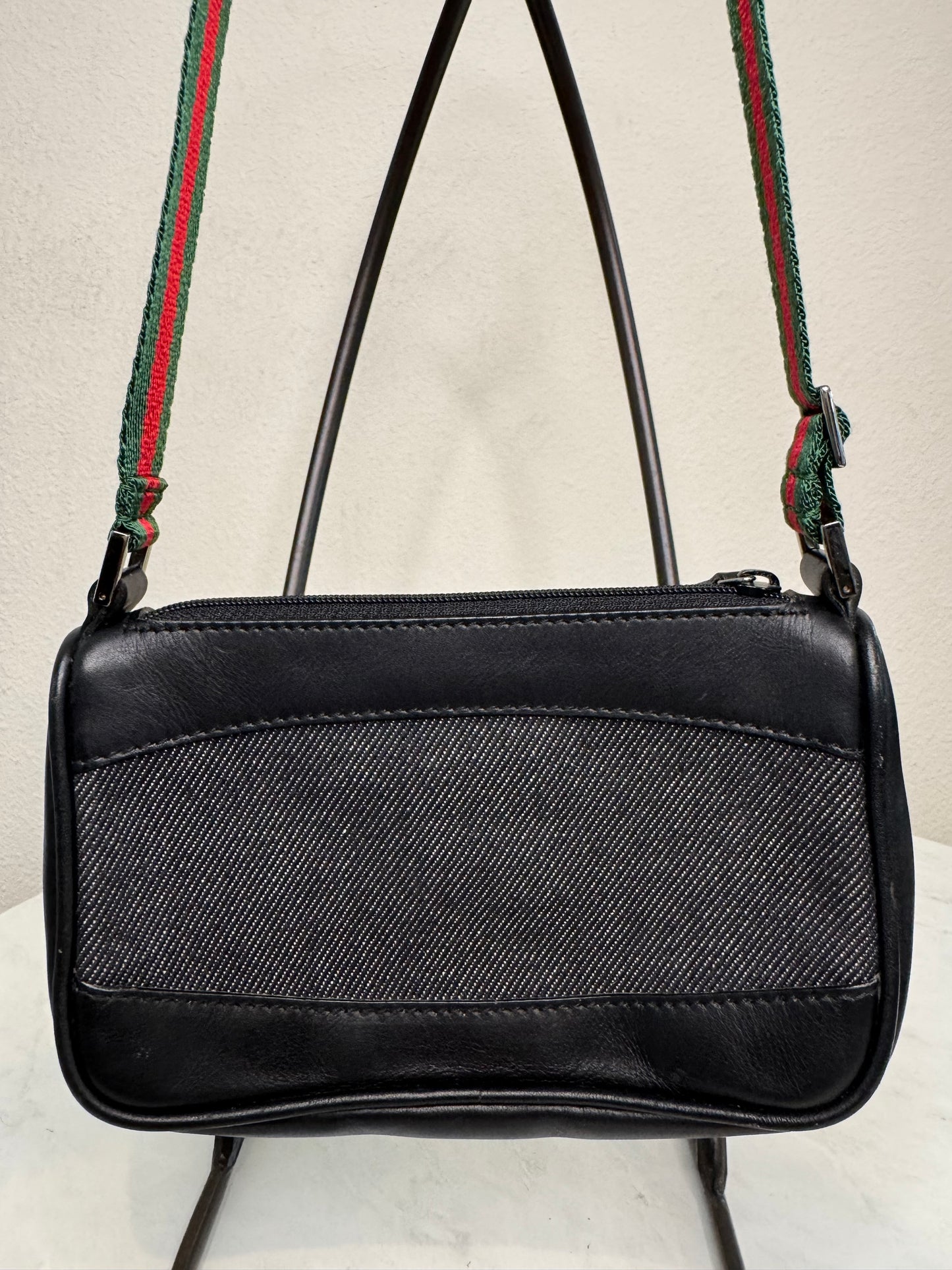 Gucci Sherry Line Denim Pochette