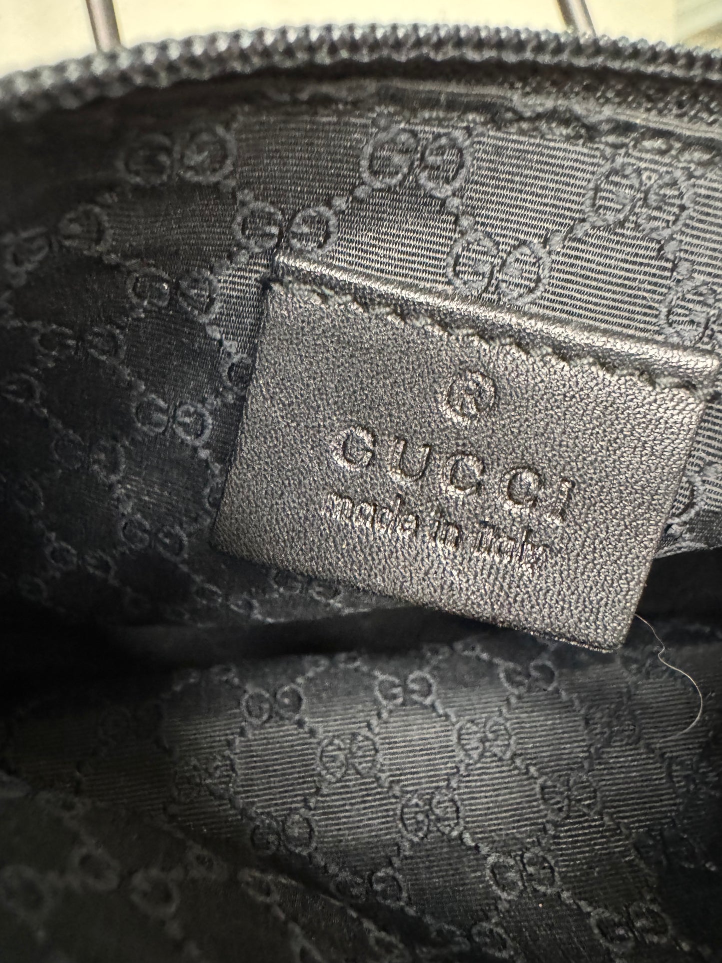 Gucci Sherry Line Denim Pochette