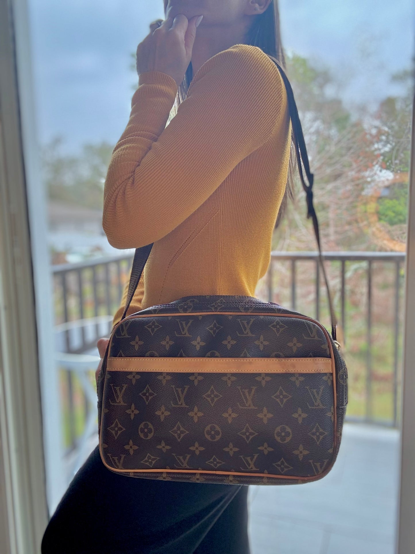 Louis Vuitton Reporter PM Monogram