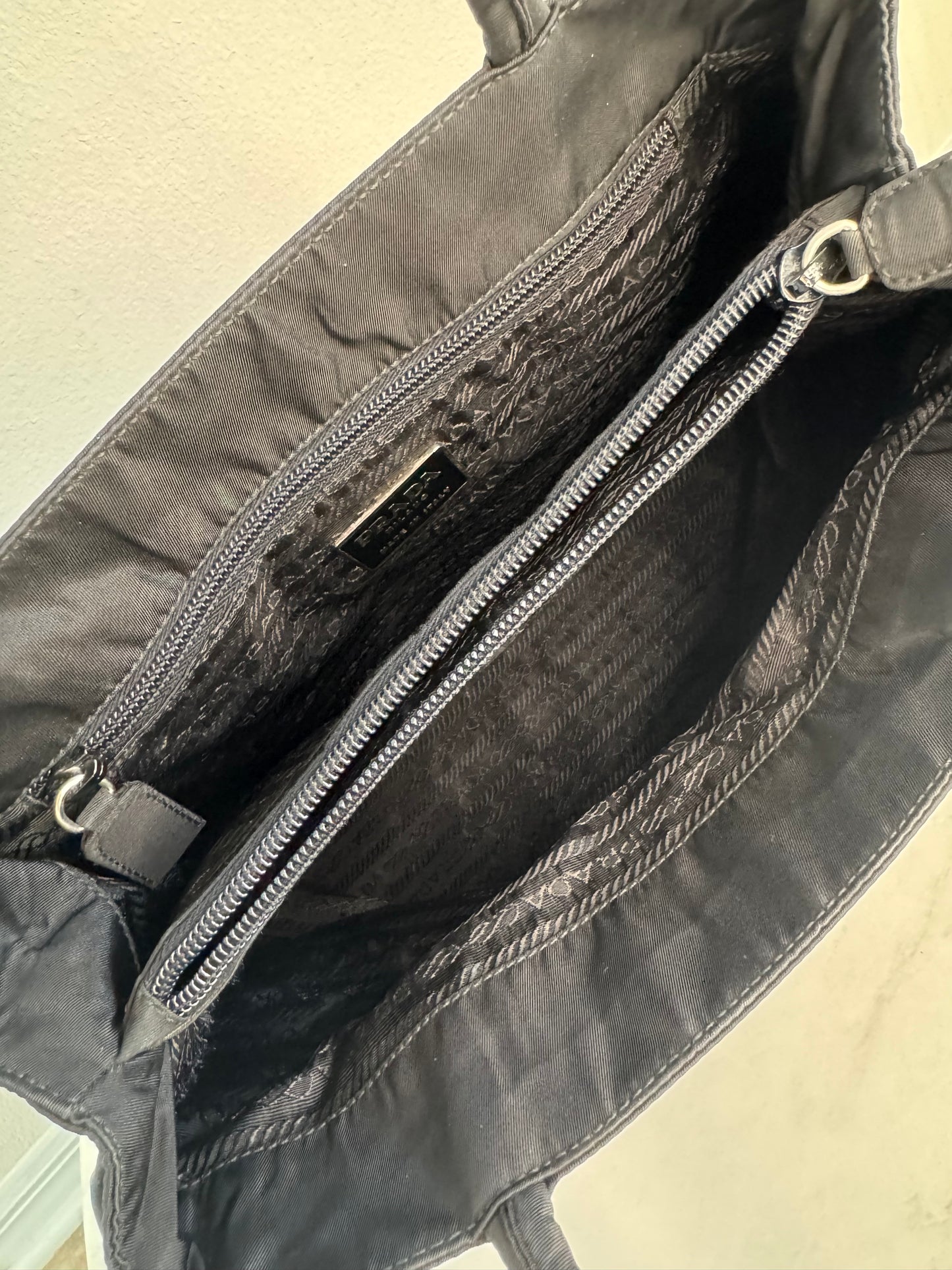 Prada Tessuto Nylon Shopping Tote
