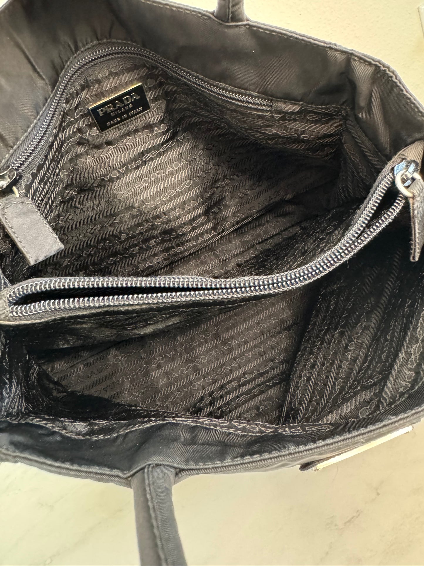Prada Tessuto Nylon Shopping Tote