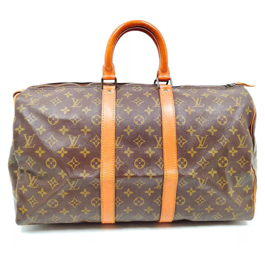 Louis Vuitton Keepall 45 + Chanel Cellphone Wallet (gift bag)