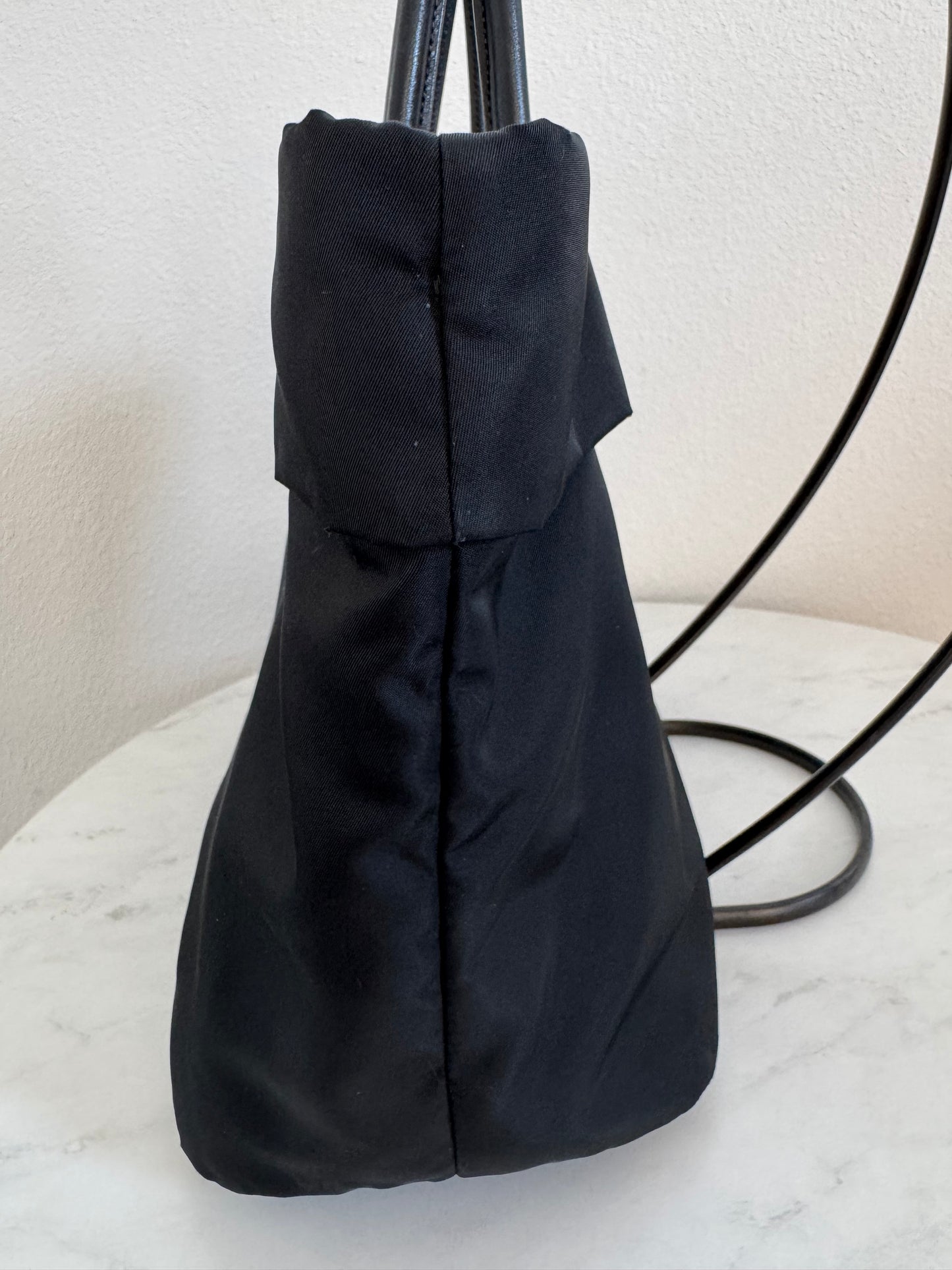 Prada Tessuto Nylon Black Tote