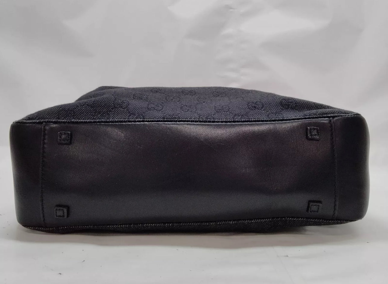 Gucci Black Denim Shoulder Bag