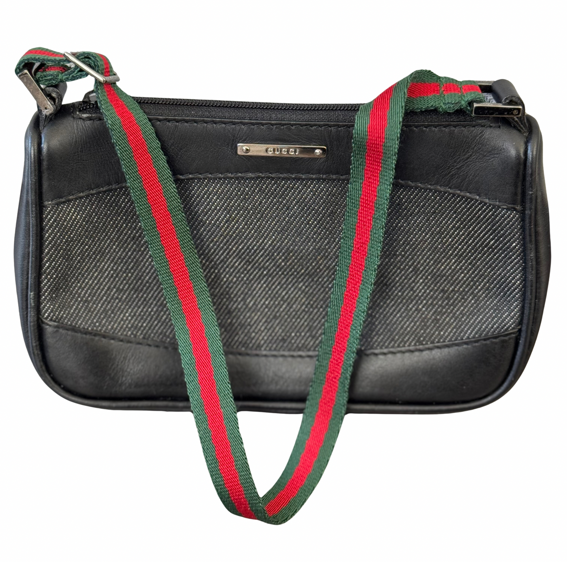 Gucci Sherry Line Denim Pochette – RB LLC